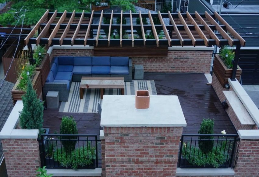 Плоская кровля как площадка для отдыха: реальные проекты и идеи